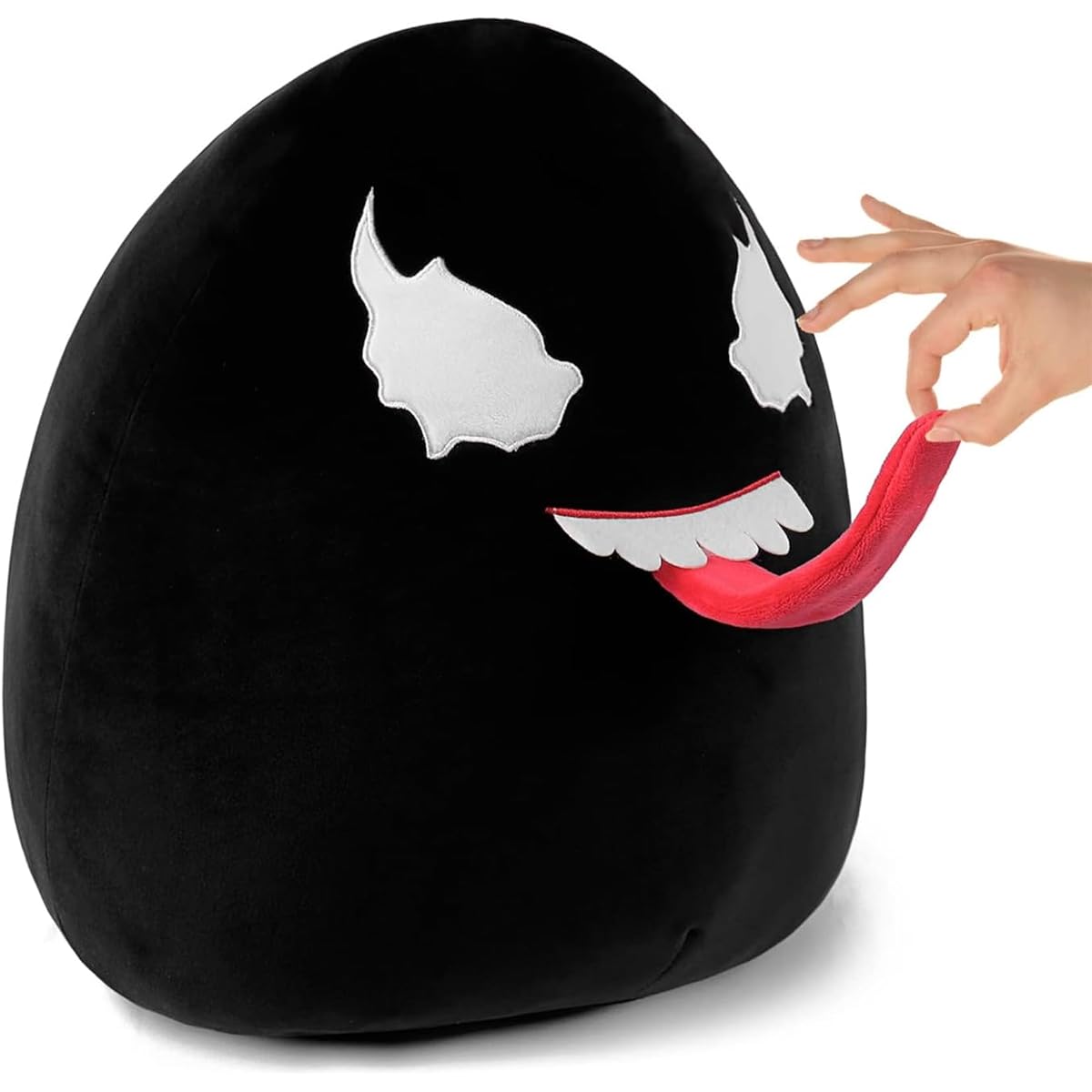 Global Park 17" Venom Plush Doll Pillow Elastic Tongue Animal Soft Stuffed Animal for Boys Girls