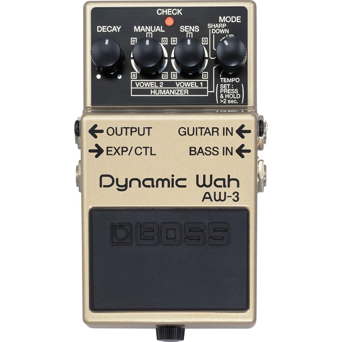 BOSS - Dynamic Wah AW-3 + KORG AW-OTG-POLY + Mark's Original Cloth Set