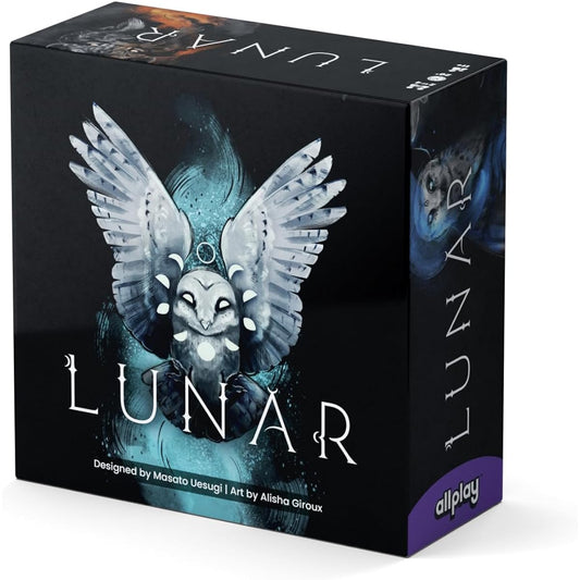 Allplay Lunar Board Game - Trick-Taking Card Game - 2 or 4 Players - 20 Minute Playtime (Month: Base Game)