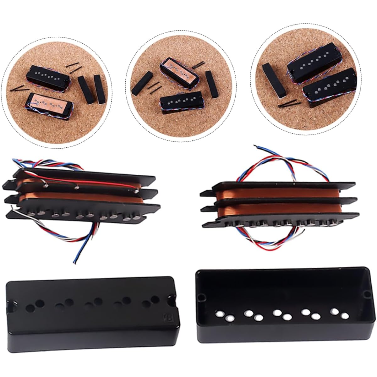 SWOOMEY Select Distortion Bass Pickup Double Coil Guitar Pickup Vintage Pickup Vintage Bass Humbucker Vintage Accessories