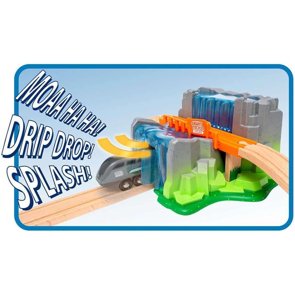 BRIO WORLD Smart Tech Sound Waterfall Tunnel 33978