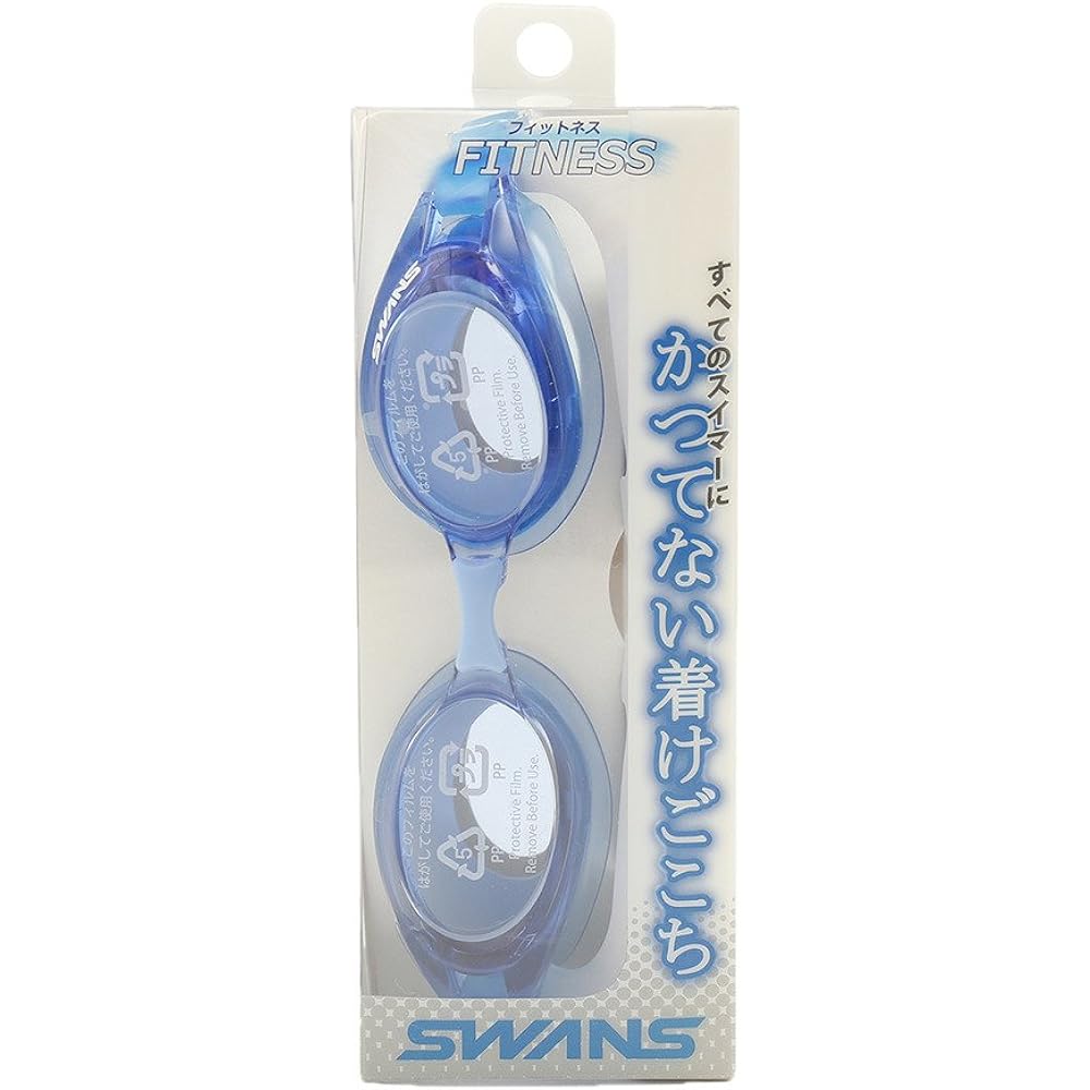 SWANS Made in Japan Swimming Goggles SW-32N Fitness with Cushion for Adults