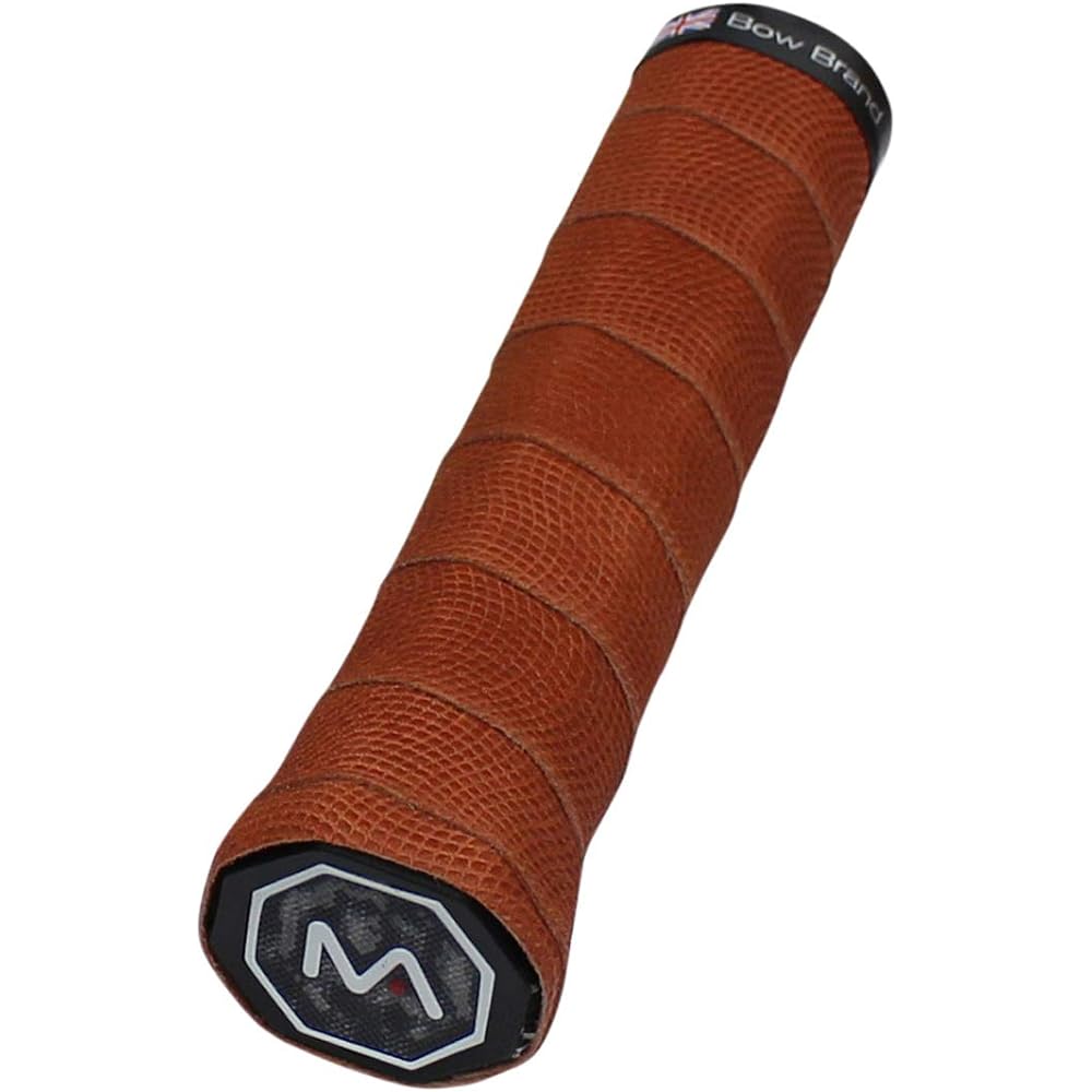 BOW BRAND Motomaki Grip Leather Brown Natural Leather 100cm BOW1000-BR
