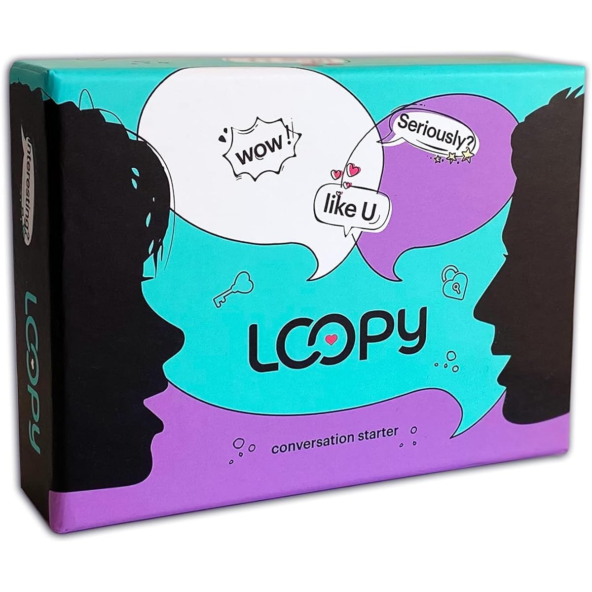 LOOPY Couples Games - Couple Gifts for Boyfriend and Girlfriend - Couple Games for Couples to Improve Communication and Relationships