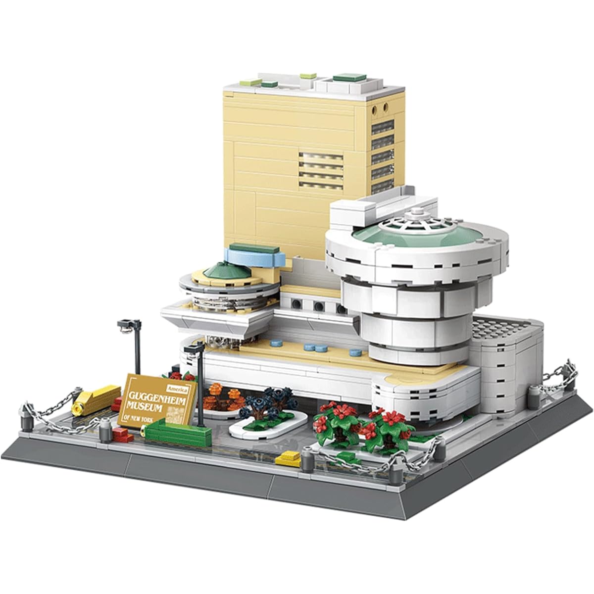 Oichy Building Blocks Set 902 Pieces World Famous Architecture Model Blocks Creative Toys Gifts for Kids and Adults