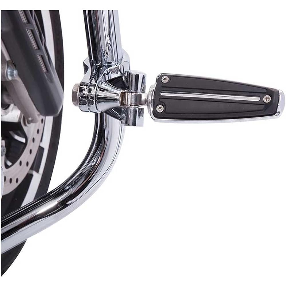 Ciro 60002 Chrome Standard Highway Peg Mount Kit for All 1-1/4" Engine Guards