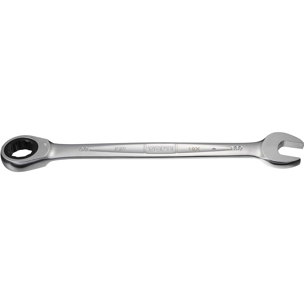 TONE Ratchet Box Wrench RM-30 Width across flats 30mm