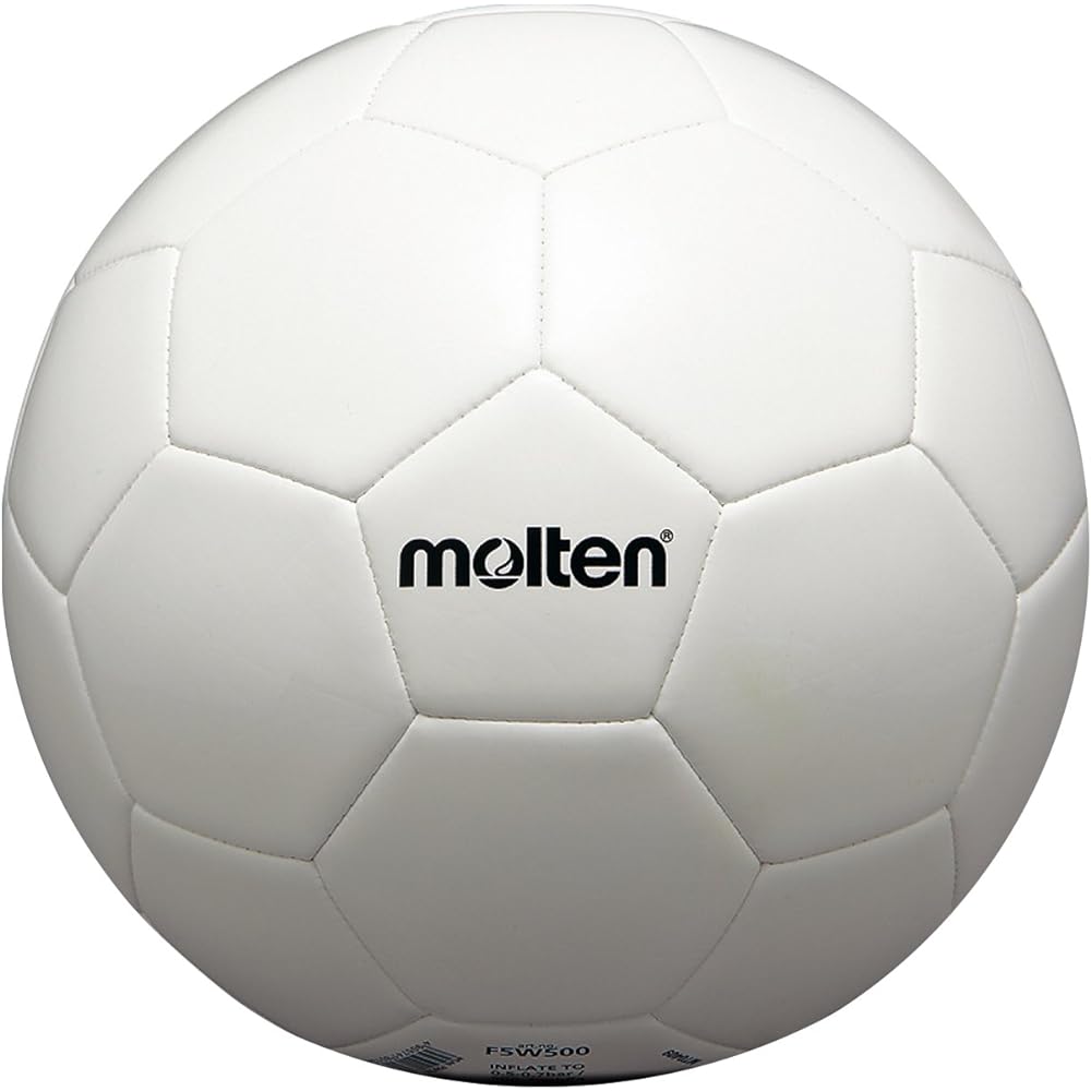 Molten Soccer Ball Signed Ball No. 5 White (with stand) F5W500