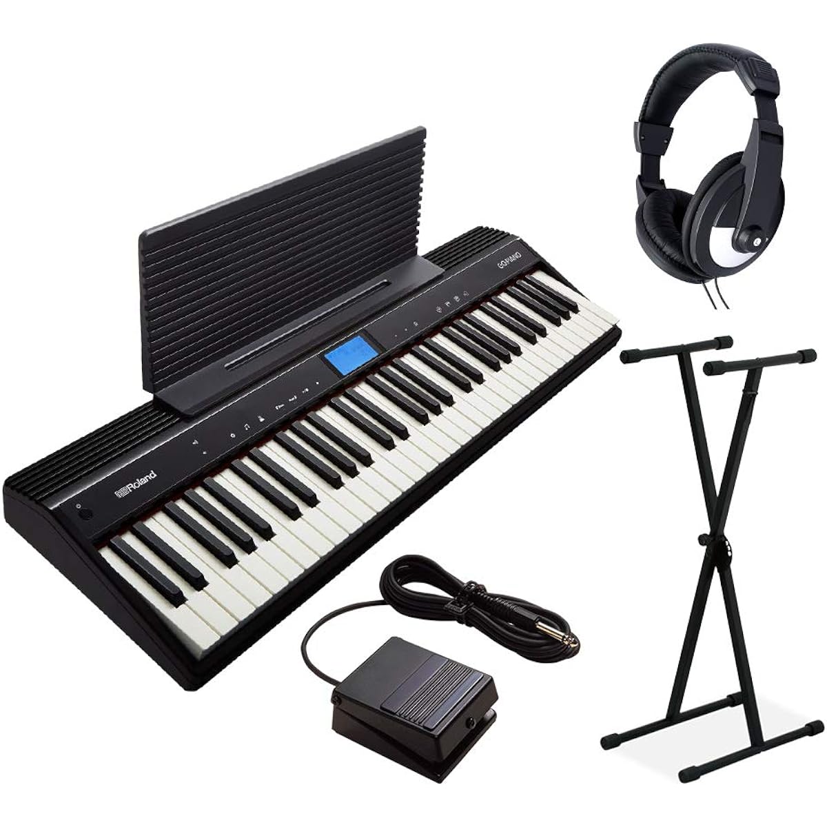 Roland GO-61P 61-key X-stand and headphone set Roland