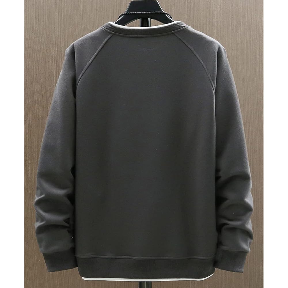 [EASTEMPO] Men's Sweatshirt, Spring, Long Sleeve, Parka, Stylish, Loose, Casual, Large Size