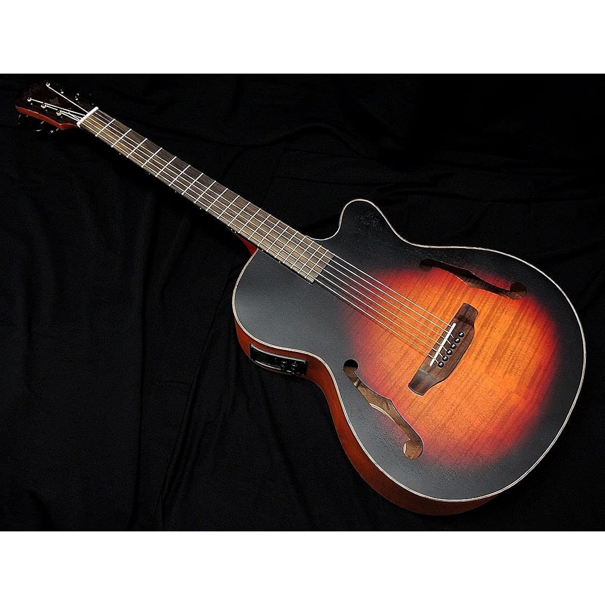 [Special Color] ARIA FET-F2 BS F Hole Electric Acoustic Original Color Brown Sunburst Acoustic Guitar