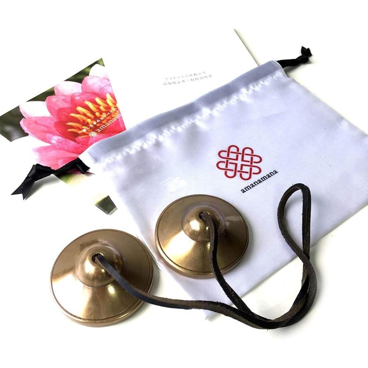 Tinsha Premium M [Amanamana] Purification Yoga Meditation Tibetan Bell Pro Mini Pure Sound