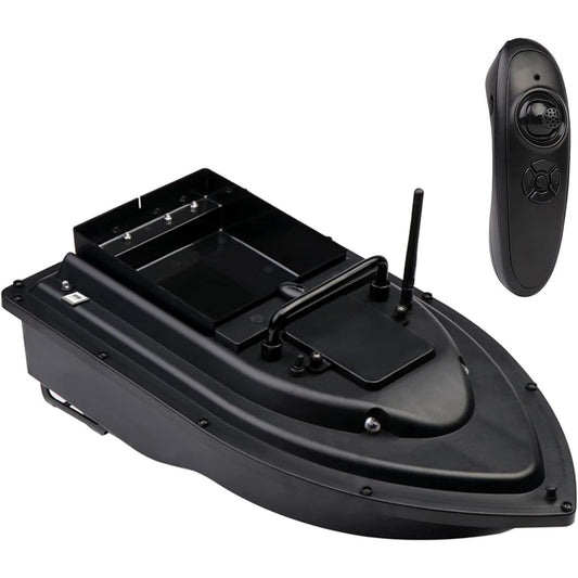 Fish Bait Boat, mewmewcat RC Fishing Bait Boat RC Boat Fish Finder 0.75kg Loading 500M Remote Control Double Motor Night Light