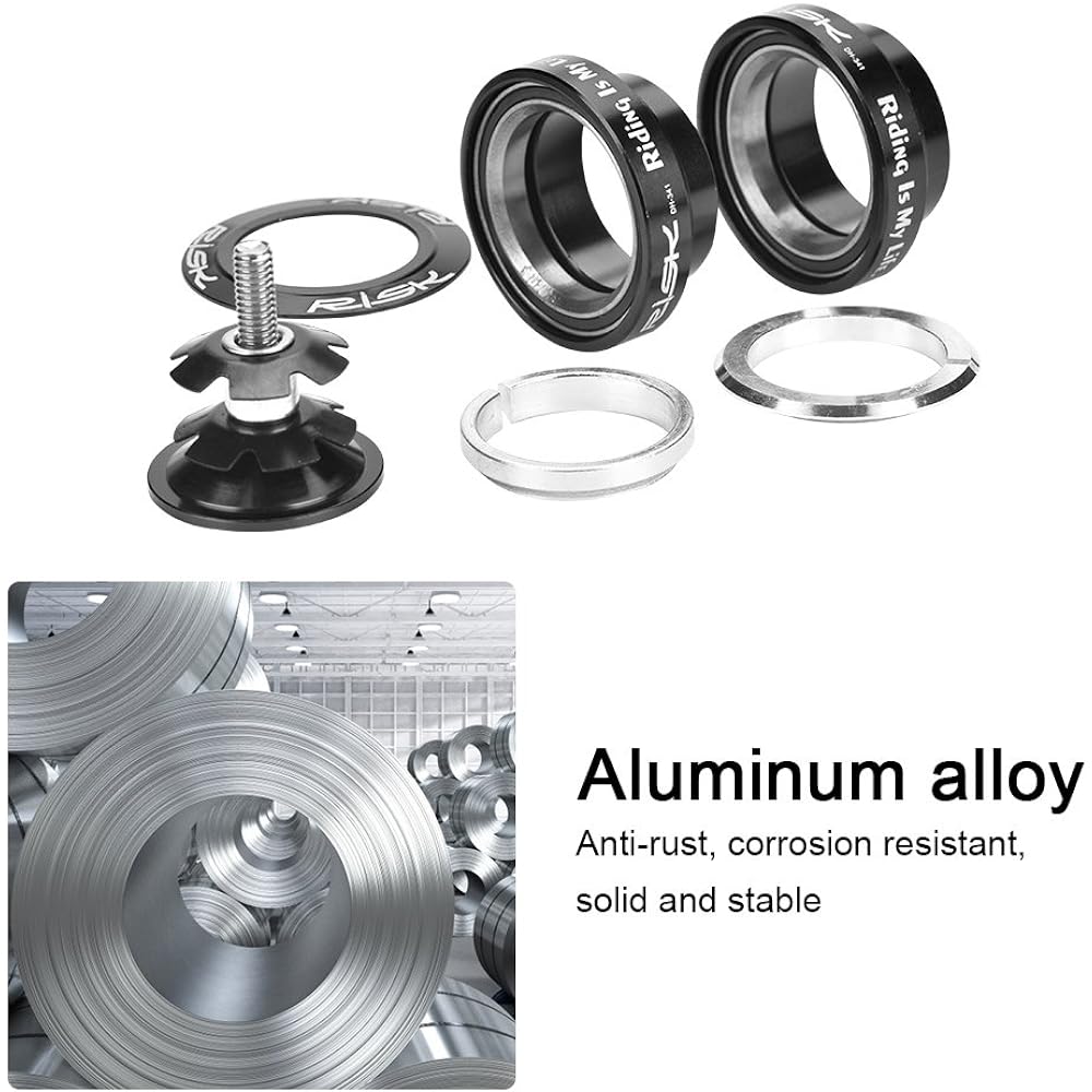 Bike Head Set Bike Head 34mm Bicycle Bearing Head Set 28.6mm Bicycle Parts