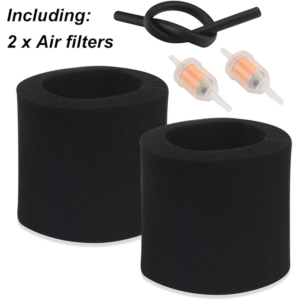 BERPSE 17211-GN1-760 Air Filter 17211-KJ2-003 17254-HF7-000 Replacement Compatible with H-onda Motorcycle TRX90 Sportrax 400 CRF100F CRF80F XR80R XR100