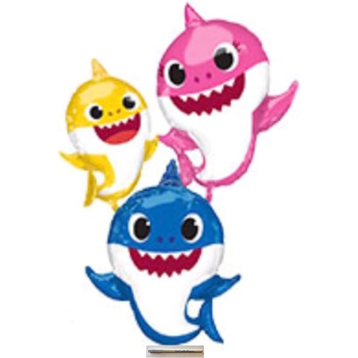 Valueballoon Baby Shark 66" Air Walker Balloon Birthday Party Decoration Supplies