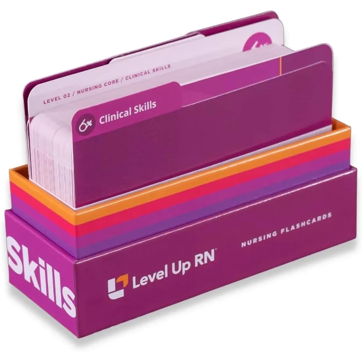 Level Up RN – Clinical Skills Flashcards – No Fluff – Only Essential Information for Nursing School – 2023 NCLEX/ATI/HESI Review LPN/RN Flashcards (94)