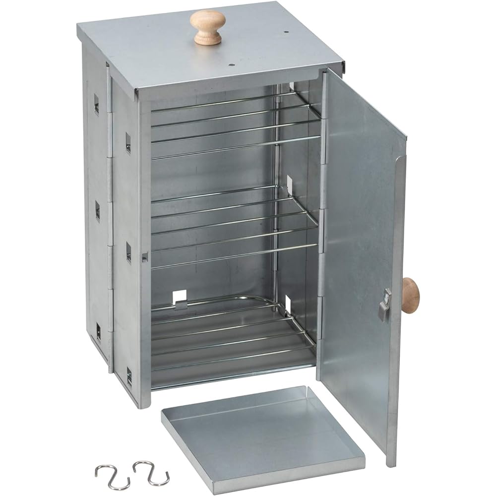 BUNDOK Folding Smoker BD-495 Smoking Camping Outdoor Cooking Compact Storage