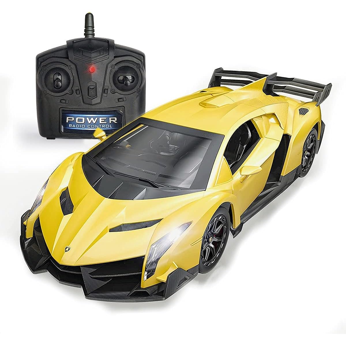Officially Licensed Remote Control Car Lambo Sports Racing Hobby Toy Car RC Car Model Vehicle Gift for Toddler Boys Girls 866-2425YW