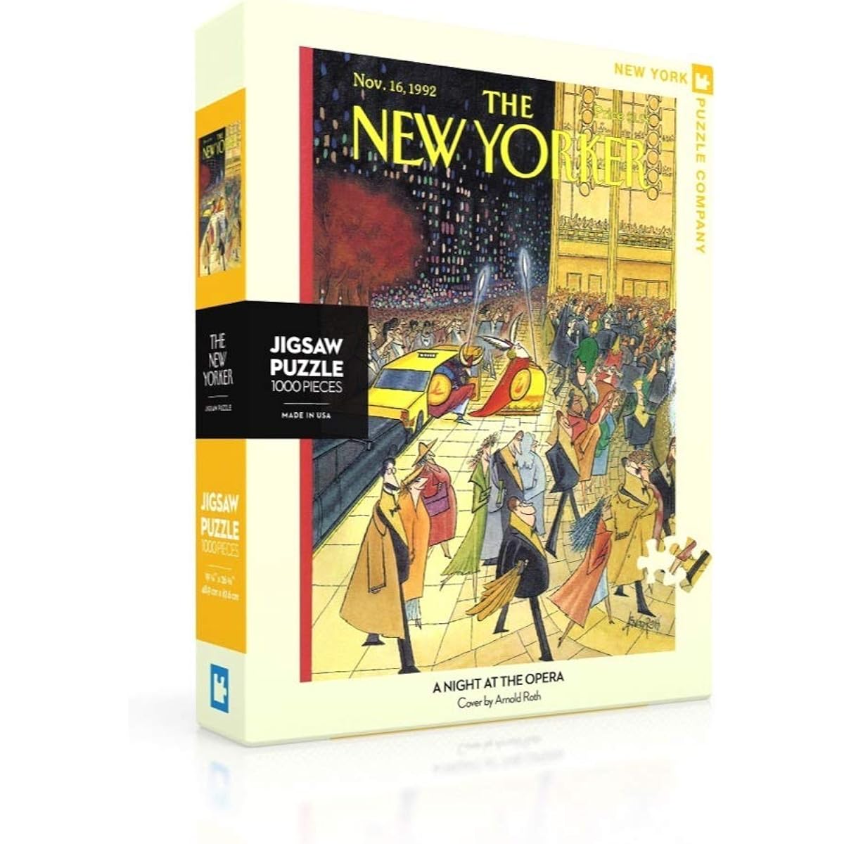 New York Puzzle Company - A Night at the New Yorker Opera - 1000 Piece Jigsaw Puzzle