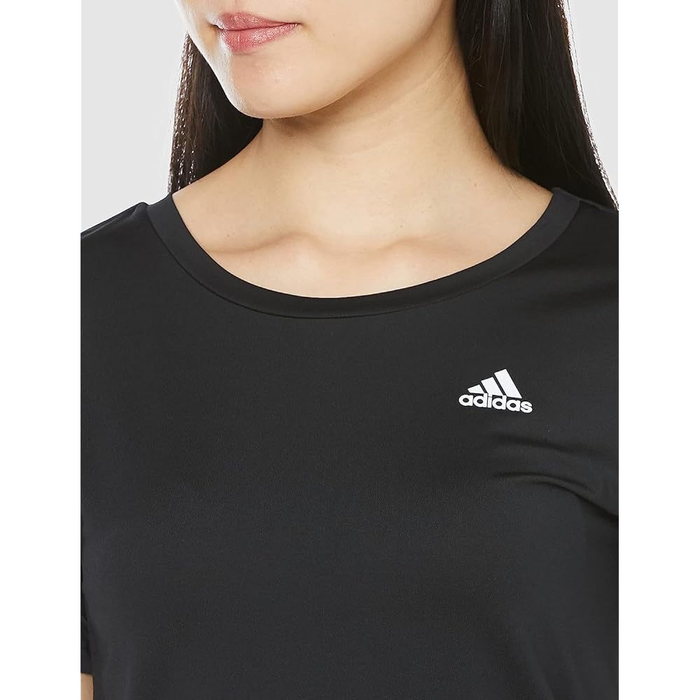 Adidas AP6852 Women's T-shirt, Style Up, Sweat Absorbent, Quick Drying, Mini Length