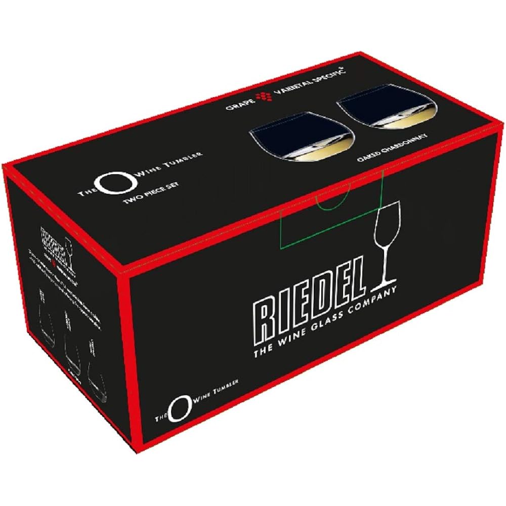 [Genuine] RIEDEL White Wine Glass Set of 8 Riedel O Oaked Chardonnay 580ml 0414/97-8