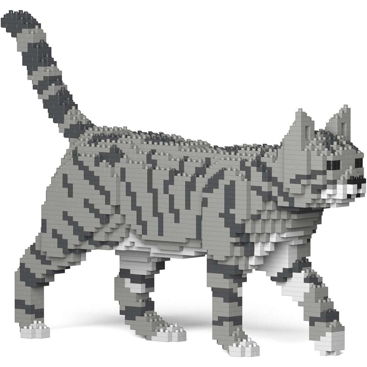 JEKCA Jekkablock Tiger Cat Light Gray 03S-M03 Sculptor