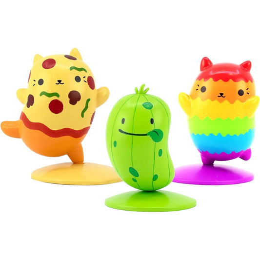 CVP Mini Figures 3 Pack | Mini Figures for Kids | Small Animal Figurines | Collections for Kids and Adults | Toys for Boys & Girls | Figure Toys | Paw Paw Paws Pinata Pop Junior
