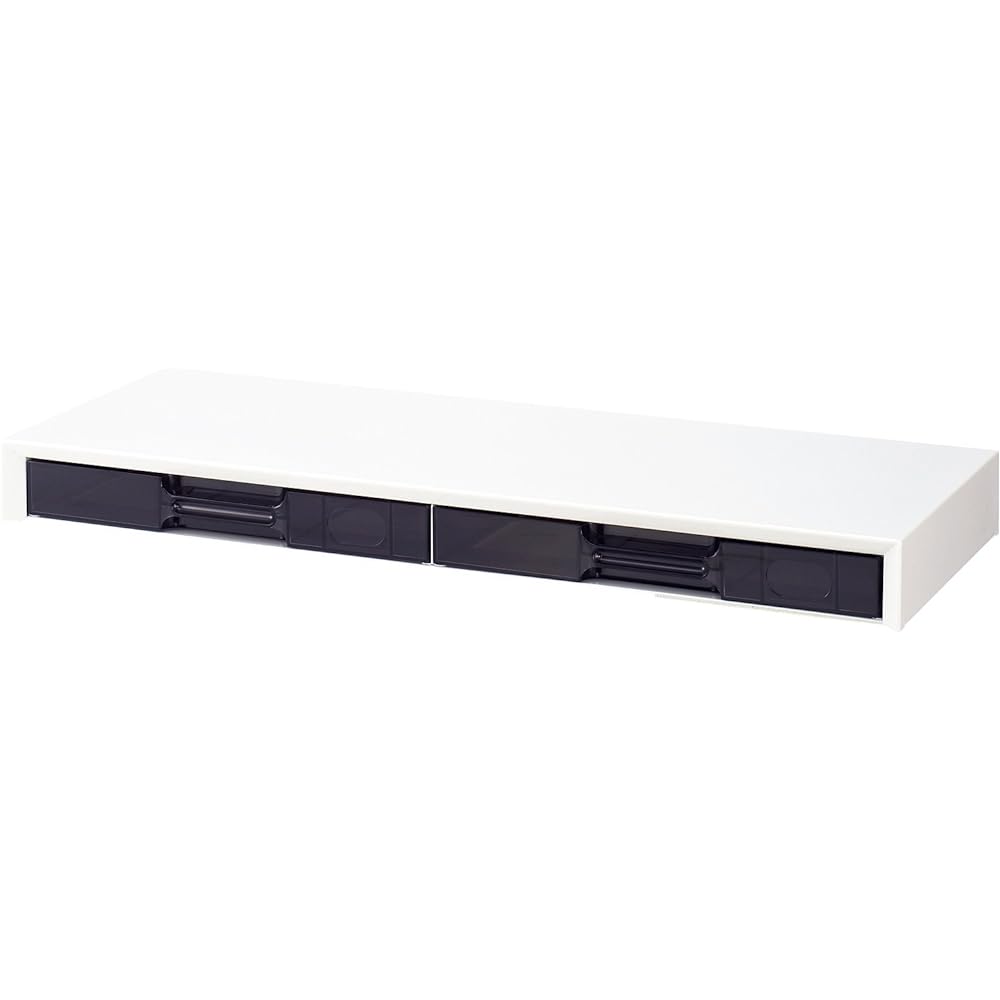 Lion Office Desk Rack Letter Case A4 2 Rows DC-702L White