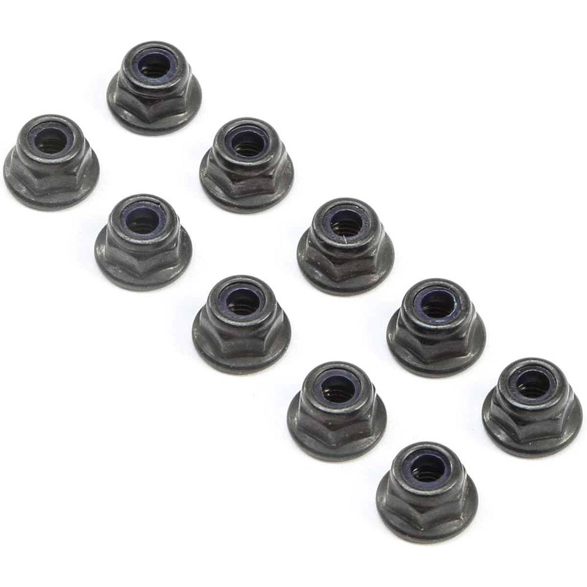 TEAM LOSI RACING M4 Flanged Lock Nut 10 TLR245017 Gasoline Car/Truck Replacement Part