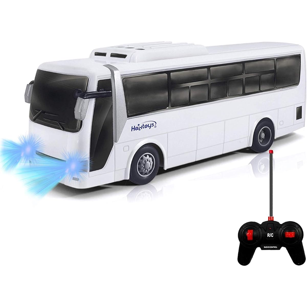 HAK125 Remote Control Passenger Bus Model Car Toy | Jtogo.jp 4ch R/C High Speed Racing Car | Mouser Realistic Bus Lights and Rubber Tires | Mouser Safe and Durable Great Gift for Kids, Boys and Girls