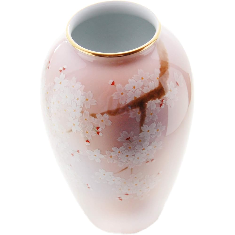 Koransha Vase Yoshino Sakura Pink 27.8cm 1142-NNO91 pieces