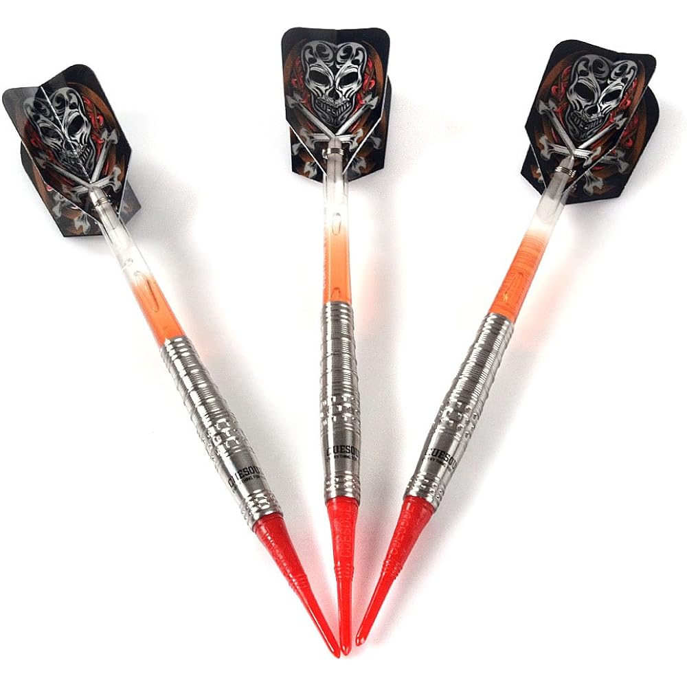 Cuesoul 20g tungsten soft tip dart set (95% tungsten)