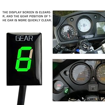 Speed Display Meter Motorcycle Gear Indicator Honda CB400SF CB 400 SF CB600F CB600S CB900F CB1100SF CB1300SF CBF600 CBR600F Gear Display Meter