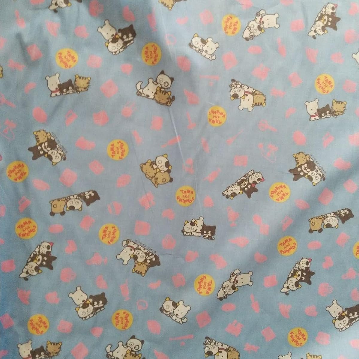 Do you know my Tama? Tama Friends Sheeting Fabric 110 x 100 cm