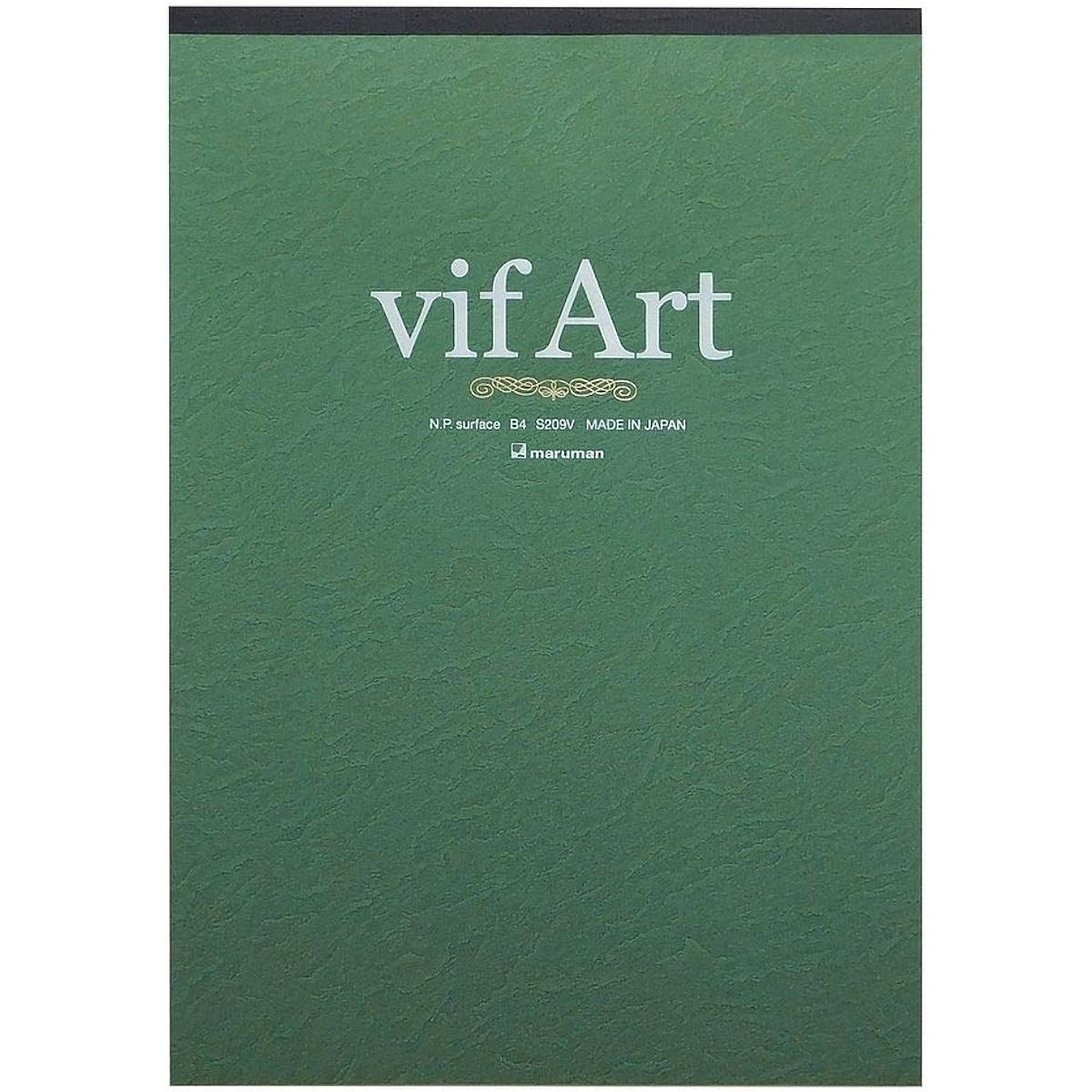 Maruman Sketchbook Sketch Pad Vif-Art Watercolor Paper B4 Medium 15 Sheets S209V [Bulk Purchase 5-Pack]