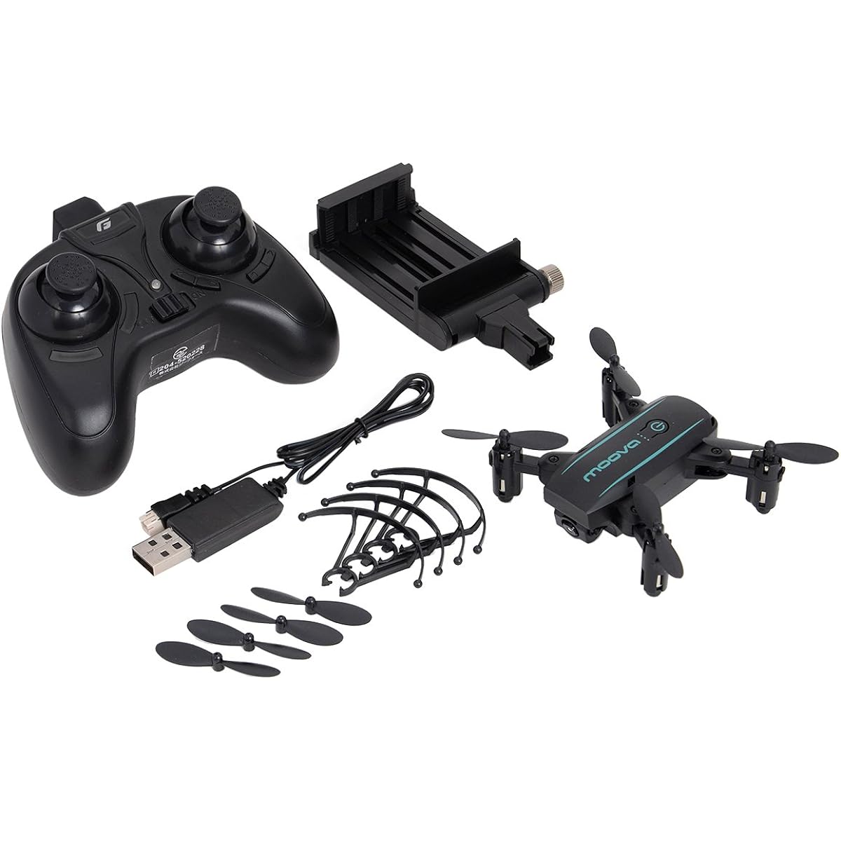 MOOVA 2.4GHz 4ch Quadcopter Black GB450 [Official Japanese Product]