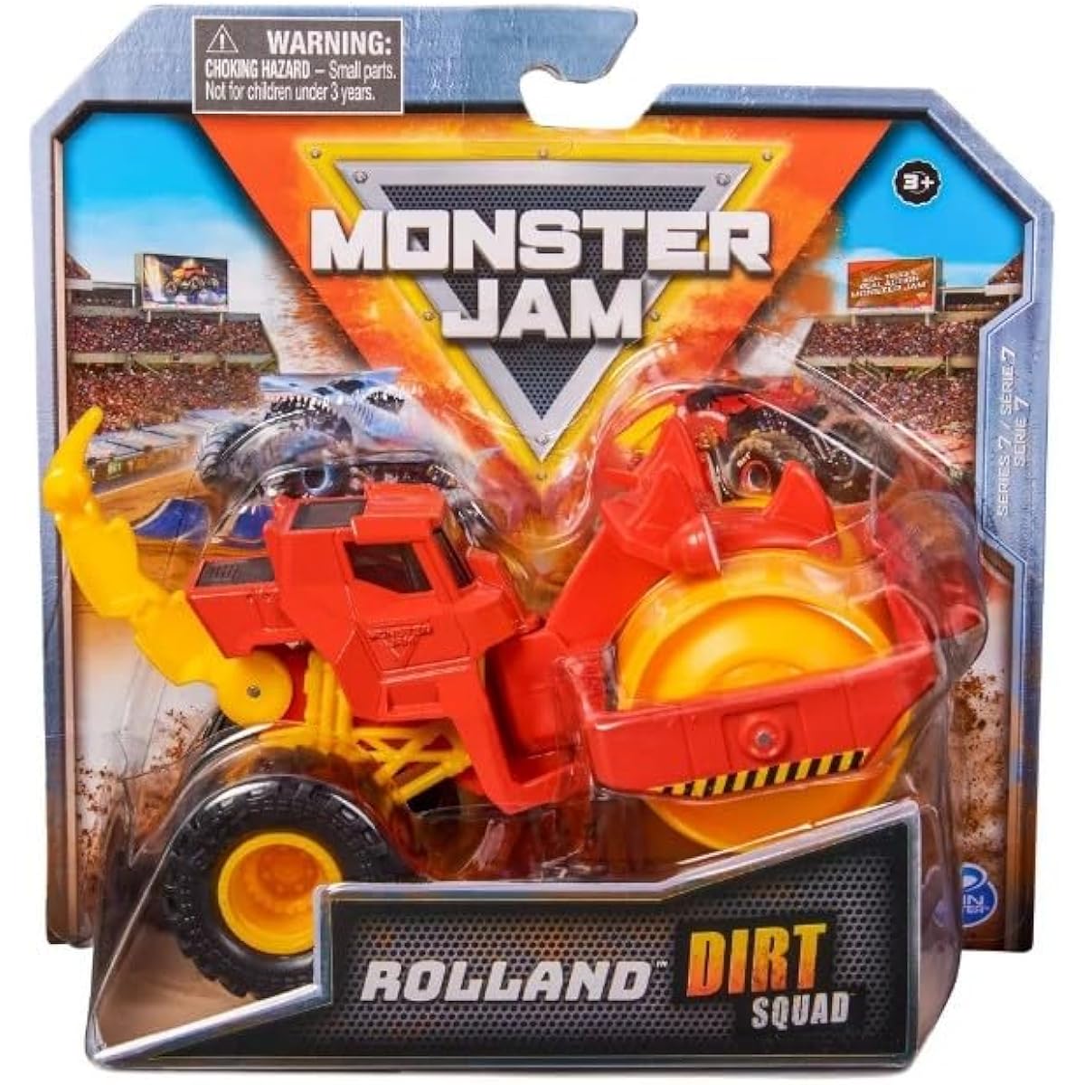 Monster Jam Dirt Squad (Roland Red and Orange)