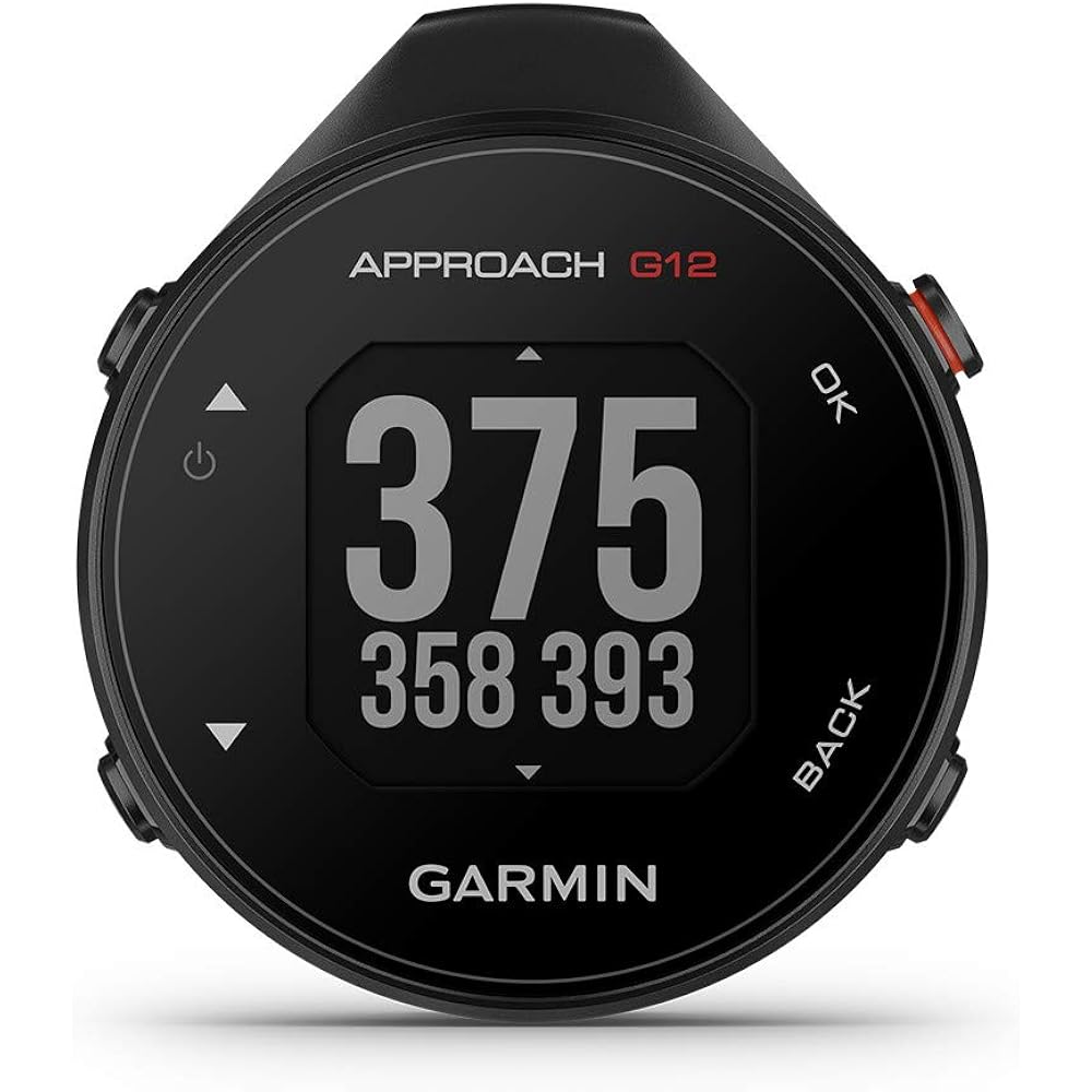 GARMIN Golf Navigation GPS Approach G12 Compatible with Android/iOS [Genuine Japanese Product] 010-02555-10 Black Small
