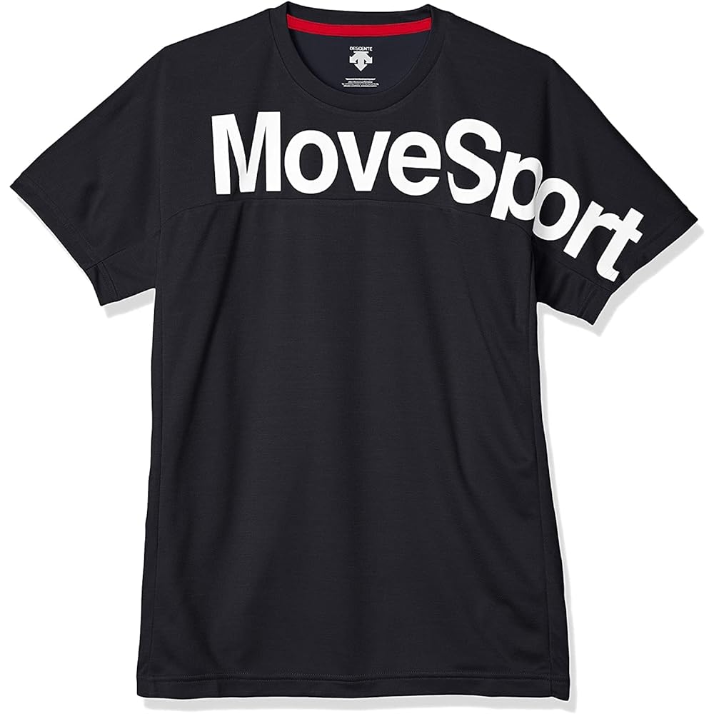 [DESCENTE] Reprint model available, short sleeve T-shirt, heather MOVE SPORTS, sweat absorption, quick drying, UV protection, cooling sensation, cooling
