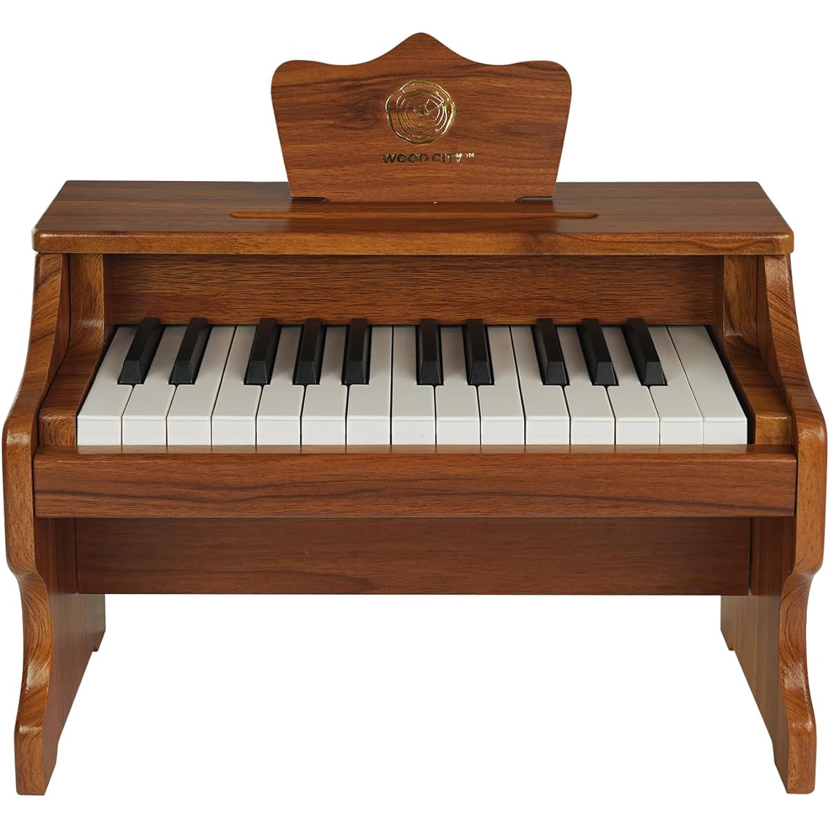 Wooden piano toy for toddlers (25 keys)