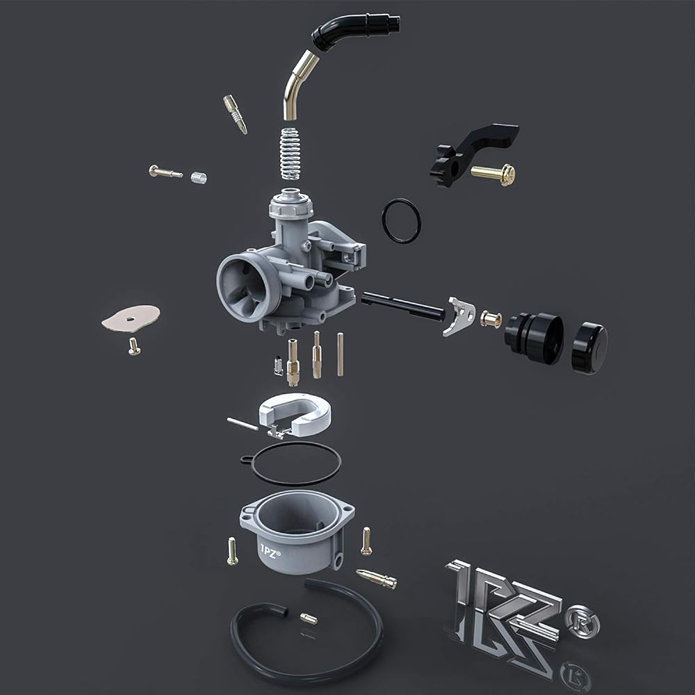 1PZ CR9-H01 PZ19 19mm Carburetor Intake Manifold Kit Honda XR CRF 50cc - 125cc ATV Scooter Moped Dirt Pocket Bike Go Kart Horizontal Engine