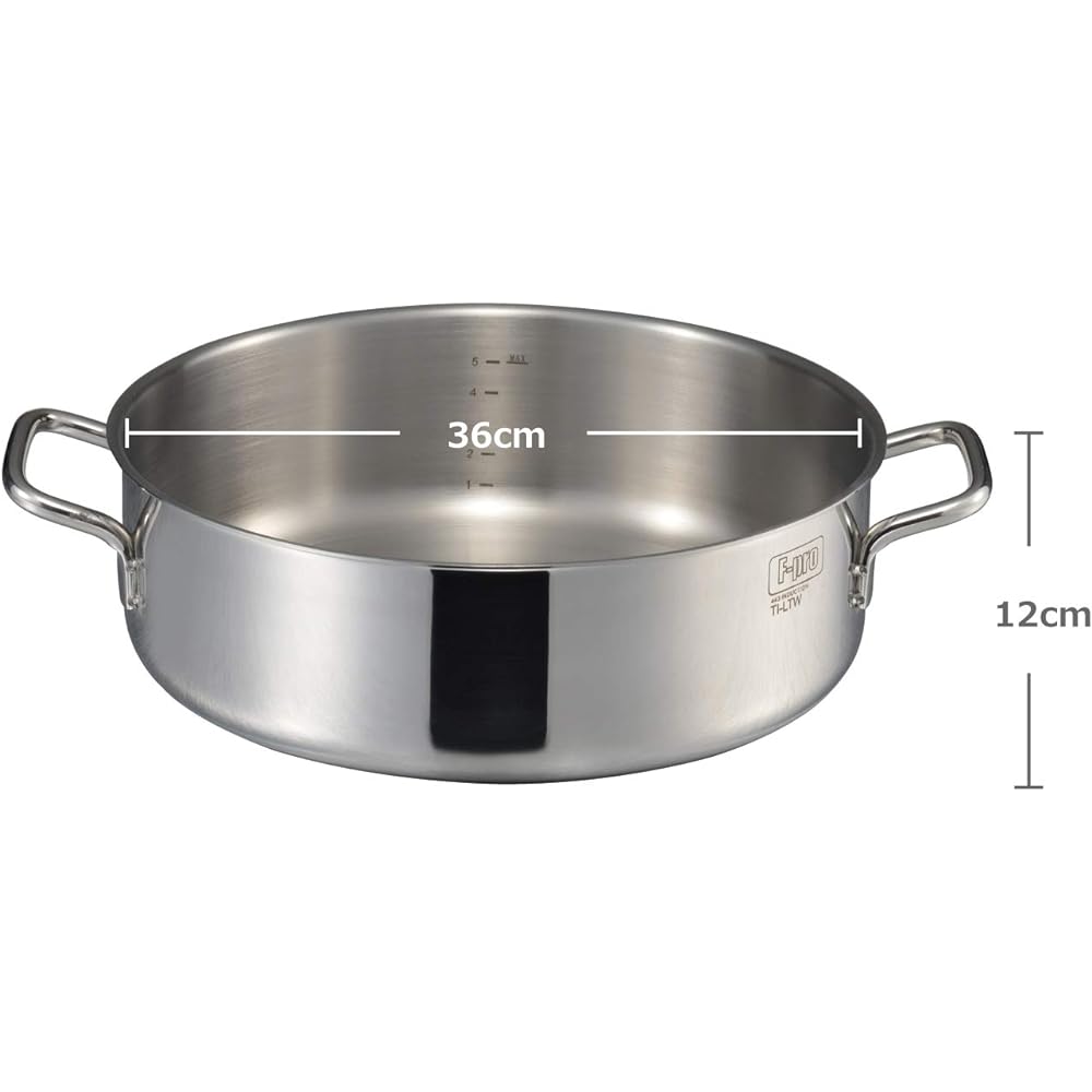 MTI IH F-PRO outer pot without lid (with scale) 36cm