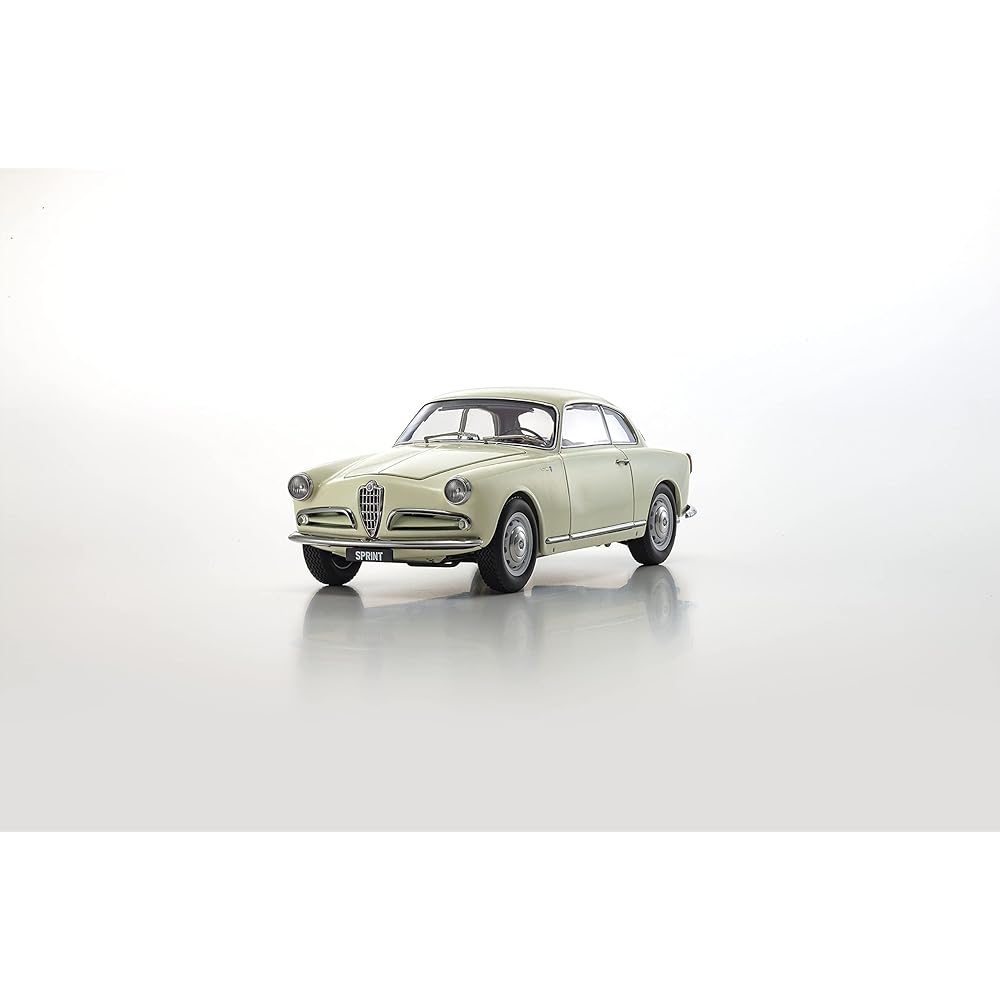 Kyosho Original 1/18 Alfa Romeo Giulietta Sprint White Finished Product KS08957W