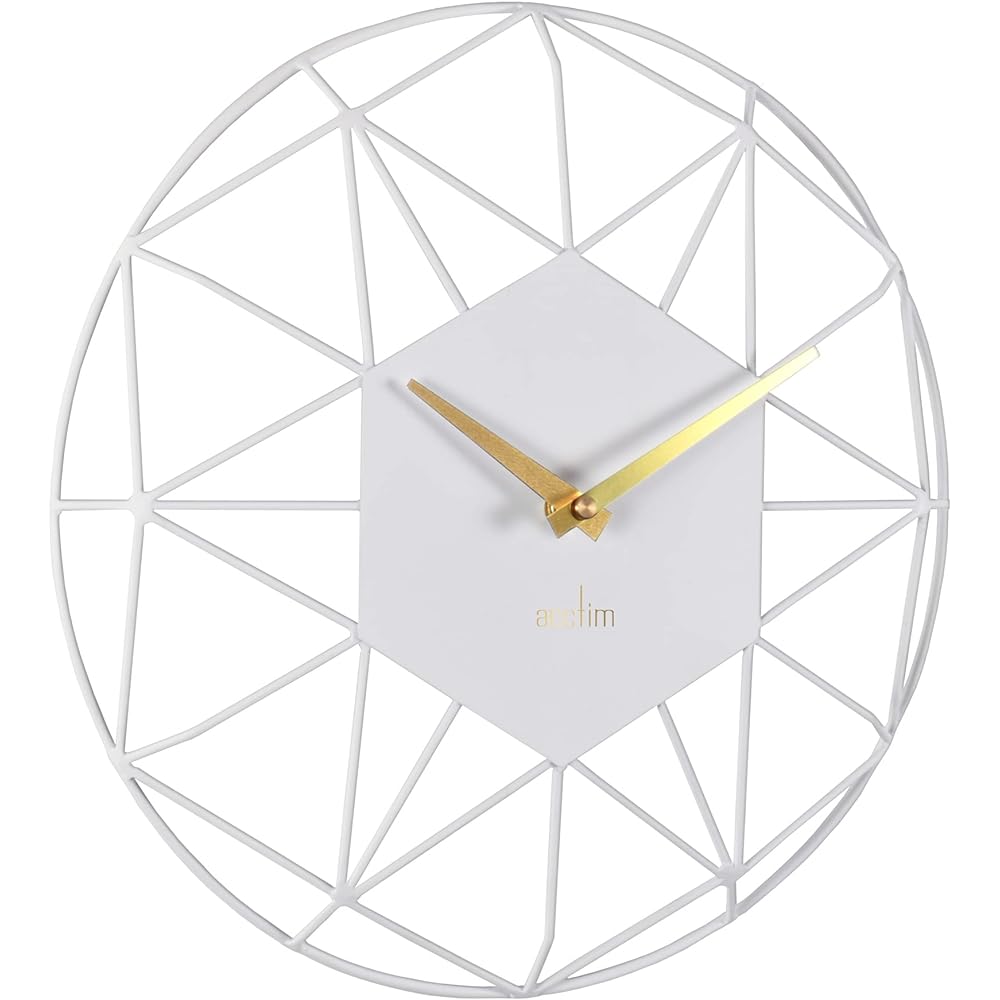 acctim ALVA Wall Clock White Cliffs AC29572