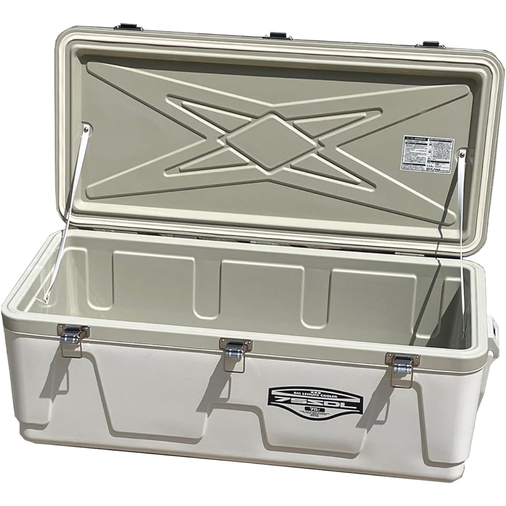 Hidekazu (SHU-WA) Cooler Box Big Leisure Cooler 75SDL White