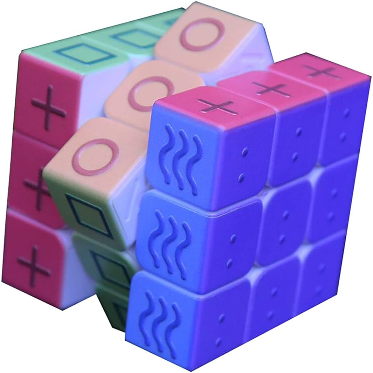 Cuberspeed YJ Blind Cube 3x3x3 Black Speed Cube Blind Cube 3x3 Puzzle
