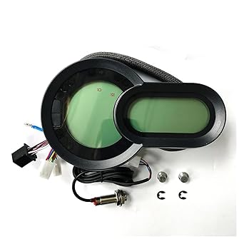 LED Indicator Odometer 12000RPM Motorcycle Speedometer Tachometer 1-4 Cylinder LCD Digital Gauge Motorcycle Sensor Set for Motorcycle