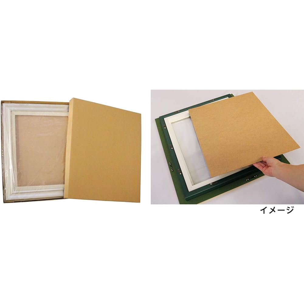 Daisen Picture Frame Hairline Silver F6 Oil Frame BT-01 A424F0501
