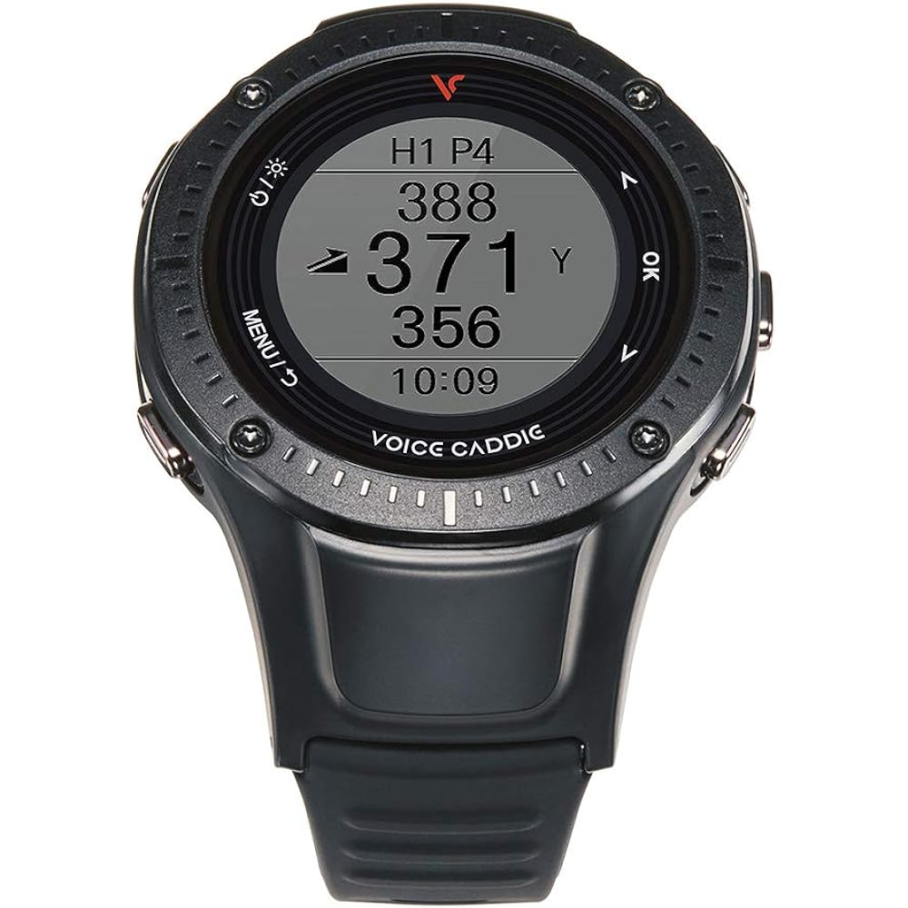 voice caddy Golf Navi Golf GPS Watch Type G3 Distance Measuring Instrument Black